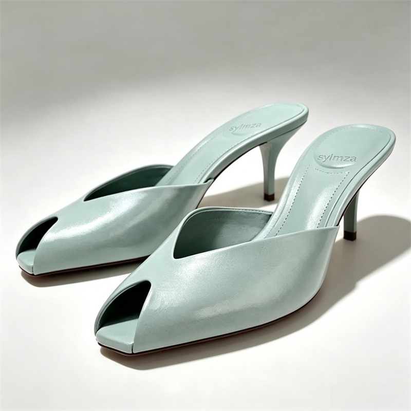 Summer Clothing Brands - Pantofole con tacco alto di marca