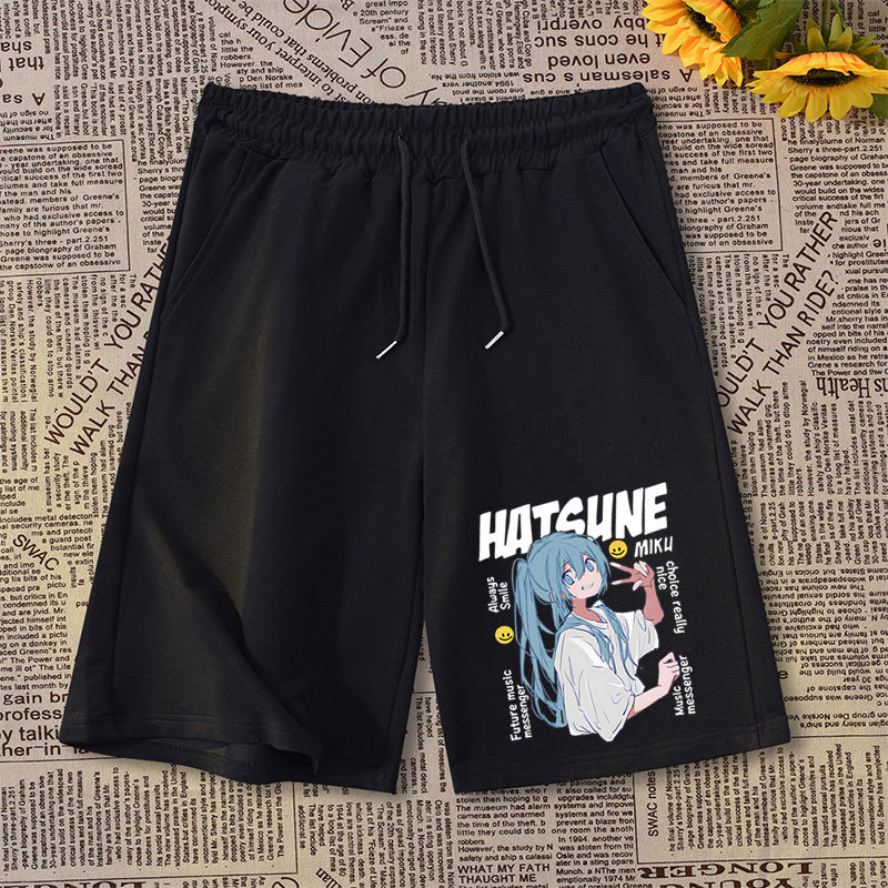 Summer Clothing Brands - Pantaloncini Hatsune Miku Estivi Unisex per