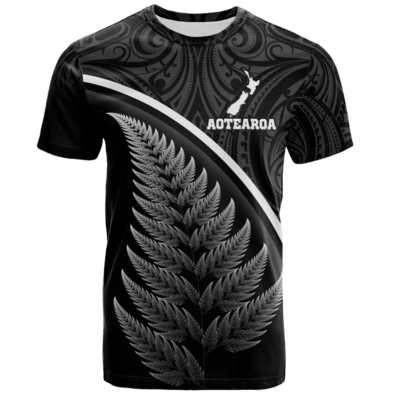 Summer Clothing Nz - Moda 3D stampa nuova zelanda Maori