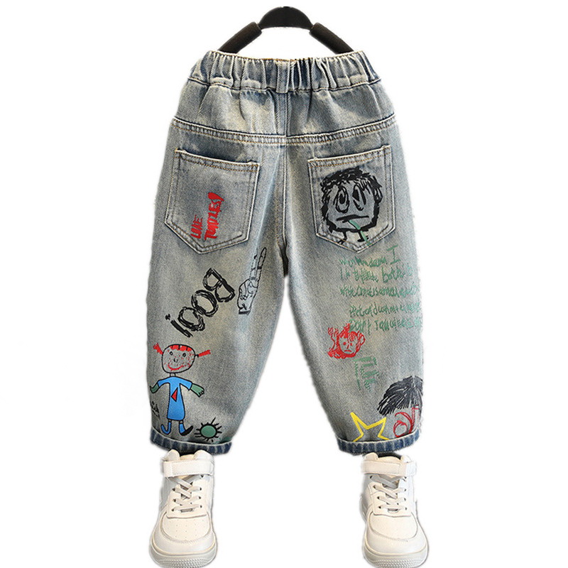 Summer Clothing Drawing - Jeans per neonato per bambini Abbigliamento