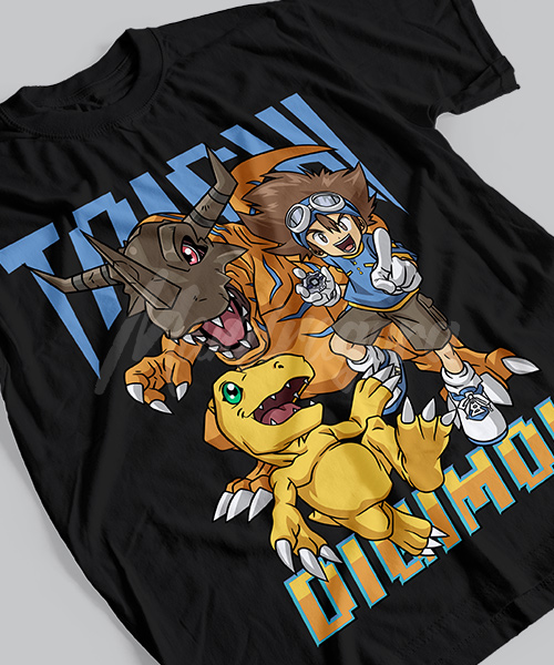 Summer Clothing Brands - 2025 Estate Digimon Adventure Animation Brand