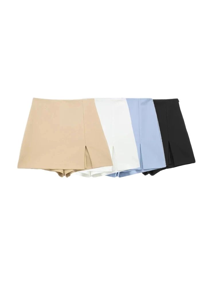 Summer Zara - Gonne corte da donna con spacco