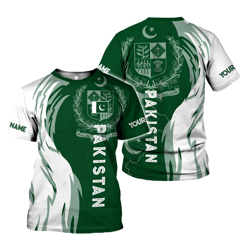 T-Shirt da uomo con stampa 3D  - Summer Clothing Pakistan recensione e prezzo