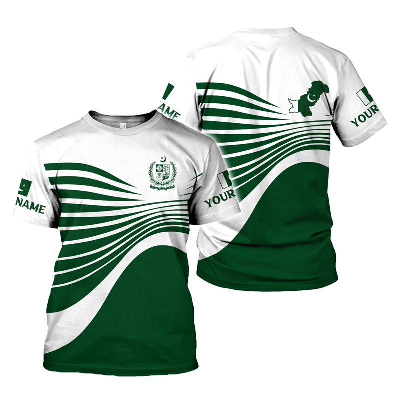 T-Shirt da uomo con stampa 3D  - Summer Clothing Pakistan recensione e prezzo