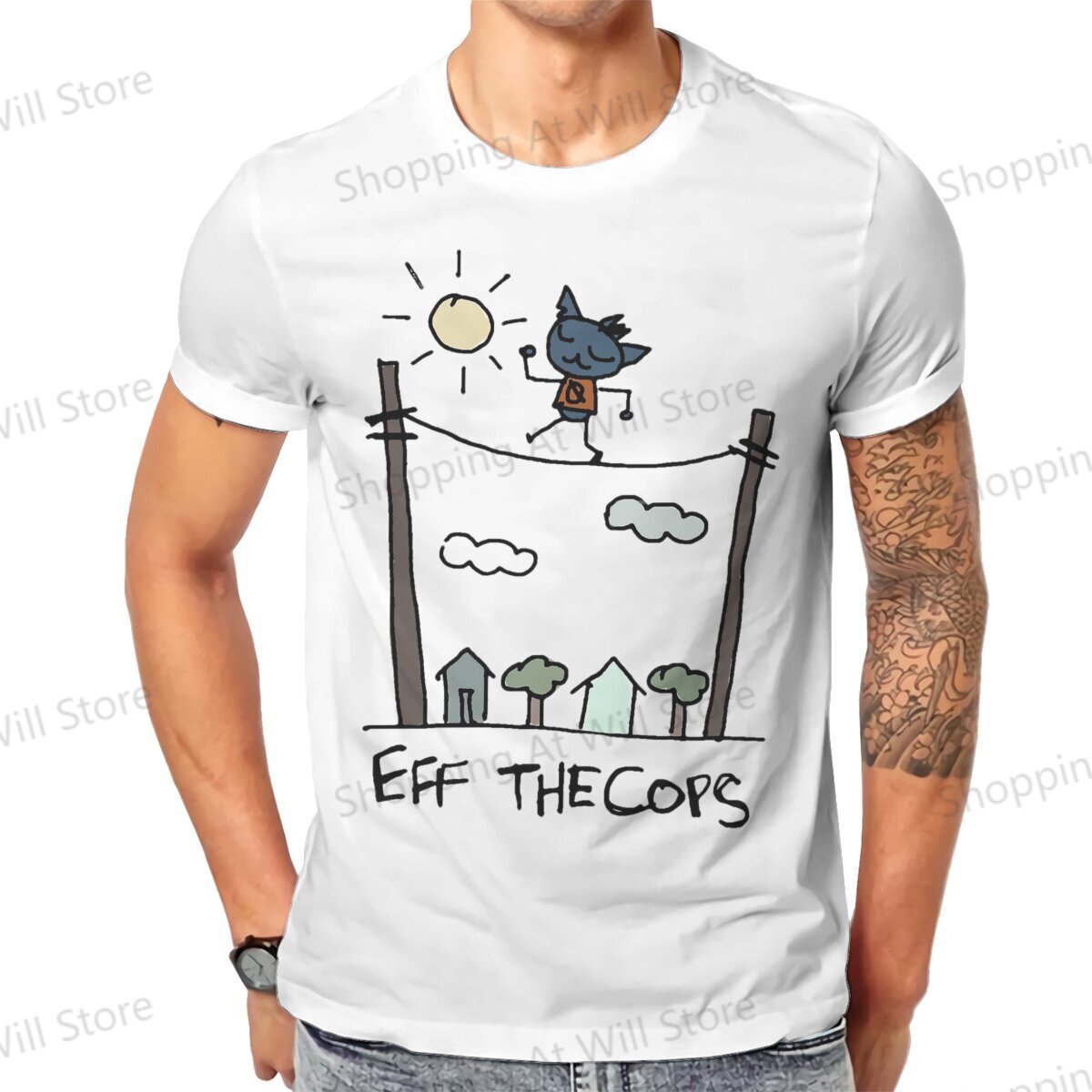 T-shirt estive da uomo e da do - Summer Clothing Drawing recensione e prezzo