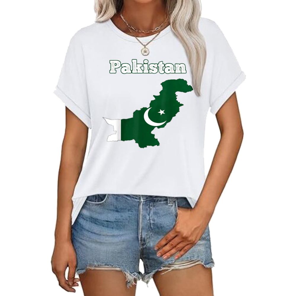 Maglietta con Bandiera del Pak - Summer Clothing Pakistan recensione e prezzo