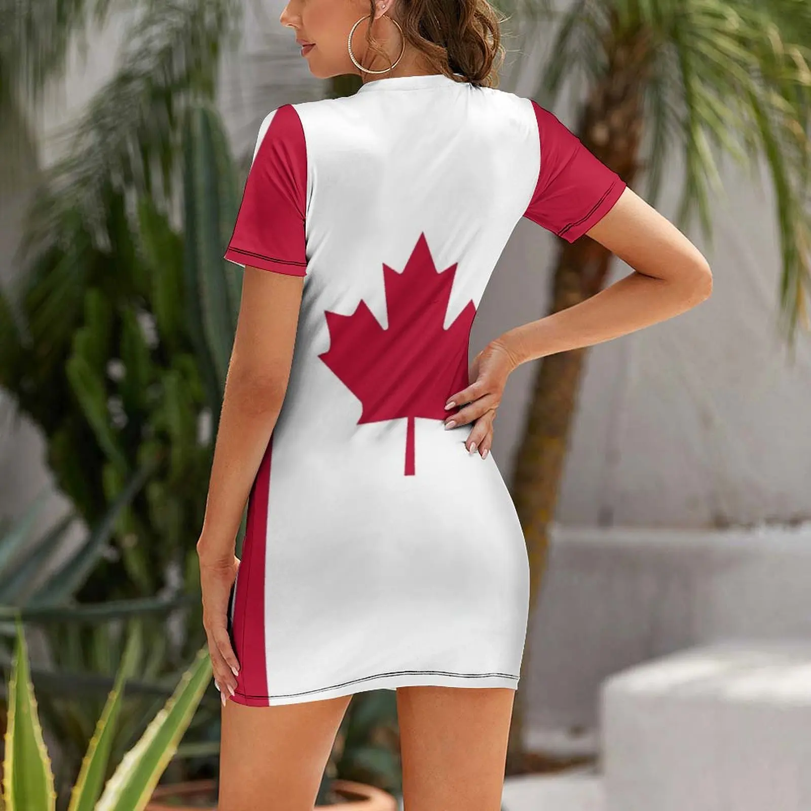 Abito a maniche corte con band - Summer Clothing Women Canada recensione e prezzo