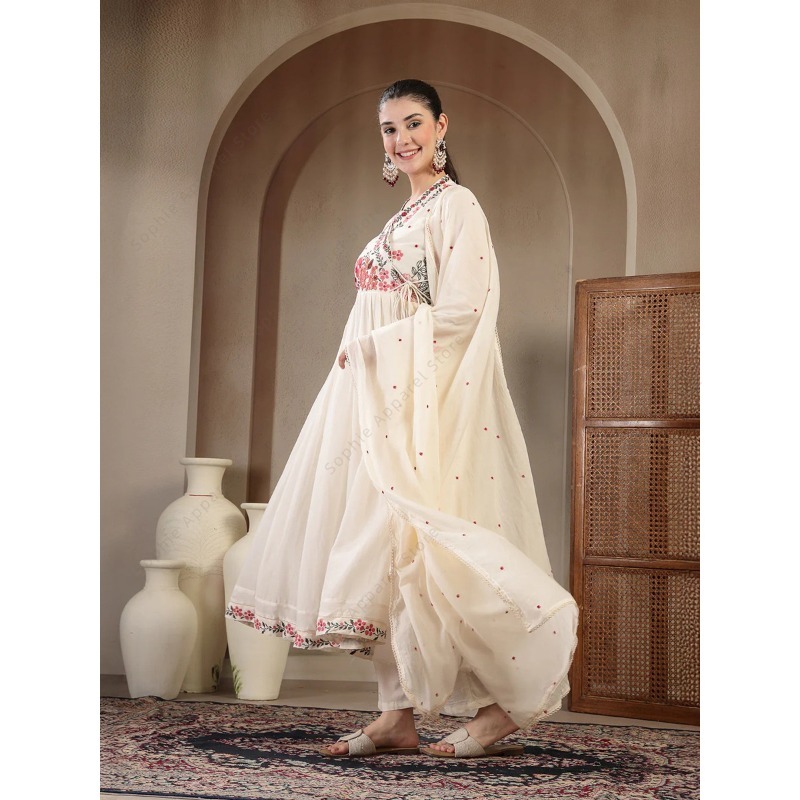 Set Kurti Anarkali in Cotone B - Summer Clothing Pakistan recensione e prezzo