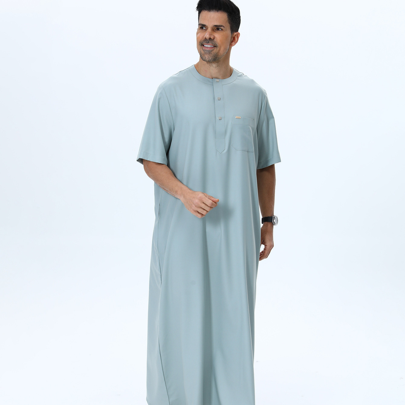 Abaya Kaftan per Uomo Musulman - Summer Clothing Pakistan recensione e prezzo
