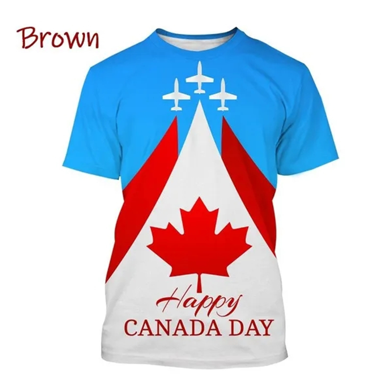 I Love Canada Flag Graphic T S - Summer Clothing Women Canada recensione e prezzo